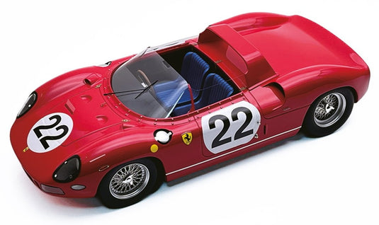 【予約】2026年発売予定Ferrariフェラーリ 275P スパイダー 3.3L V12 ルマン24時間 1964 N 22 レッド / TECNOMODEL 1/18 ミニカー