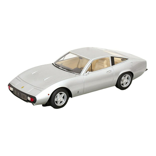 フェラーリ 365 GTC/4 1971 シルバー 80台限定 / Tecno 1/18 ミニカー