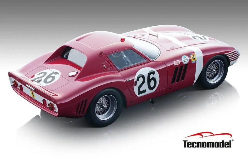 ギャラリービューアに画像をロードする, FERRARI 250 GTO  Winner 12h Reims 1964/TECNOMODEL MYTHOS 1/18ミニカー
