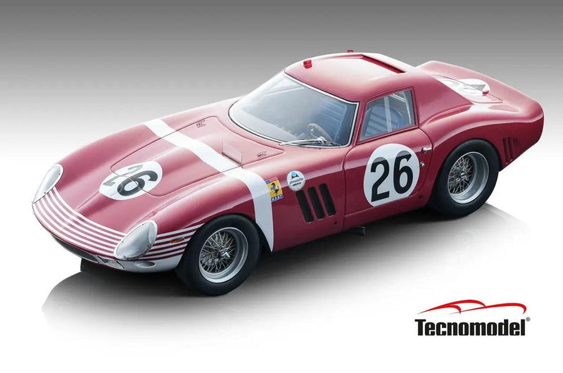 ギャラリービューアに画像をロードする, FERRARI 250 GTO  Winner 12h Reims 1964/TECNOMODEL MYTHOS 1/18ミニカー
