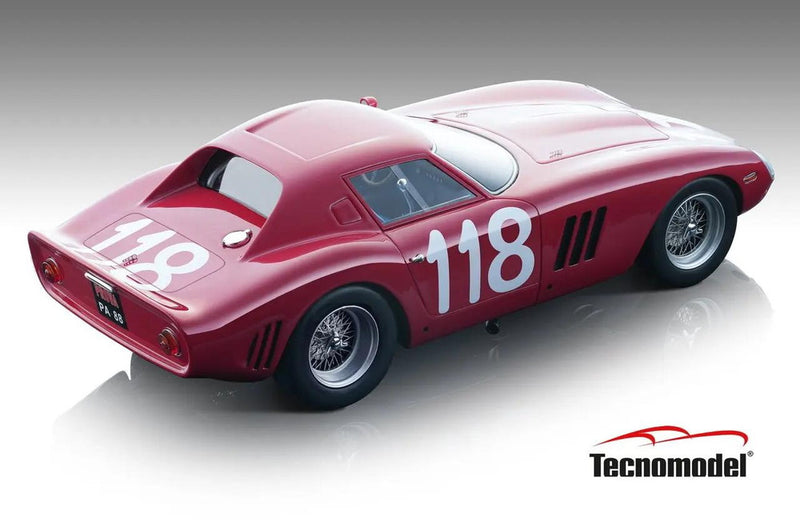 ギャラリービューアに画像をロードする, FERRARI 250 GTO  Targa Florio 1965/TECNOMODEL MYTHOS 1/18ミニカー
