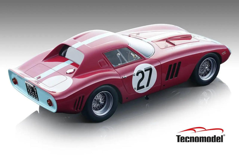 ギャラリービューアに画像をロードする, FERRARI 250 GTO  Tourist Trophy 1964/TECNOMODEL MYTHOS 1/18ミニカー
