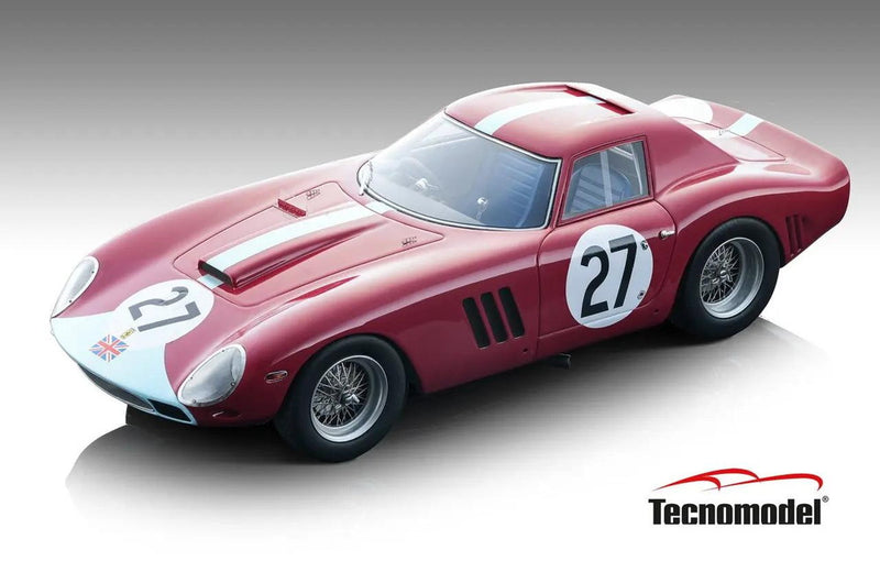 ギャラリービューアに画像をロードする, FERRARI 250 GTO  Tourist Trophy 1964/TECNOMODEL MYTHOS 1/18ミニカー
