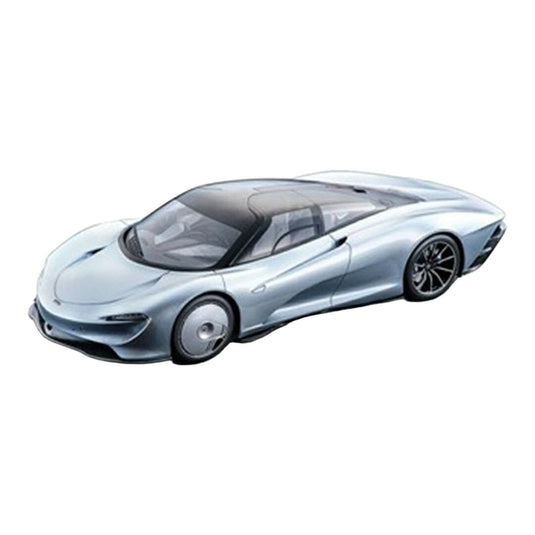 McLarenマクラーレン Speedtail スピードテール ジュネーブオートショー 2019 シルバー / Tecno 1/18 ミニカー