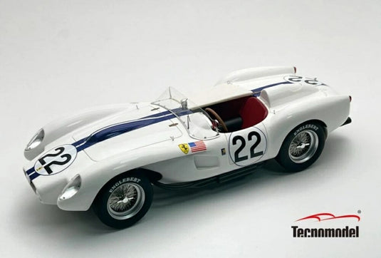 FERRARI 250 TR Pontoon-Fender 24h Le Mans 1958 フェラーリ ルマン / Tecno 1/18 ミニカー