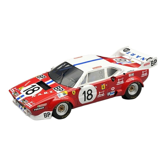 【予約】2026年発売予定 Ferrariフェラーリ 308 GT4 #18 24時間ルマン 1974 Gagliardi/Lafosse レッド/ホワイト 限定版 / Tecno 1/43 ミニカー