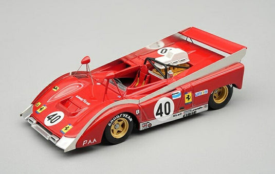 【予約】2026年発売予定Ferrariフェラーリ 712 CAN AM チーム N.A.R.T. N 40 ワトキンスグレン 1972 ジャン ピエール ジャリエ レッド / TECNOMODEL 1/43 ミニカー