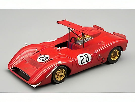 【予約】2026年発売予定FERRARI 612 CANAM 23号車 ラスベガスGP 1968 Chris Amon レッド/ TECNOMODEL 1/43 ミニカー