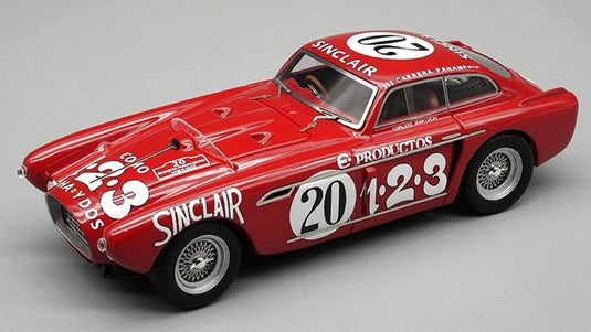 Ferrariフェラーリ 340 Mexicoメキシコ 1952 #20 Carrera Panamericanaカレラパナメリカーナ Chinetti Lucas / Tecno 1/43 ミニカー