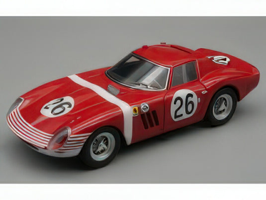 【予約】2025年発売予定FERRARI - 250 GTO 64 3.0L V12 N 26 WINNER 12h REIMS 1964 NINO VACCARELLA - PEDRO RODRIGUEZ - RED WHITE/Tecno 1/43ミニカー