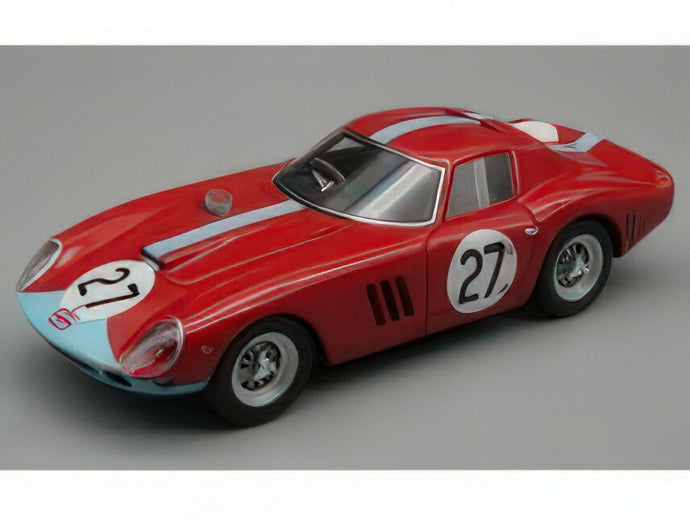 【予約】2025年発売予定FERRARI - 250 GTO 64 3.0L V12 N 27 TOURIST TROPHY 1964 INEES IRELAND - RED LIGHT BLUE/Tecno 1/43ミニカー