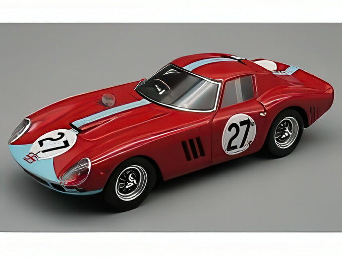 【予約】2025年発売予定FERRARI 250 GTO/64 #27 ツーリスト・トロフィー 1964 Innes Ireland レッド/ライトブルー/ Tecno 1/43 ミニカー