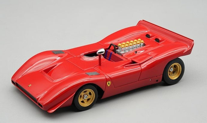 【予約】2026年発売予定FERRARI 612P CAN AM PRESS VERSION 1969 レッド/ Tecno 1/43 ミニカー