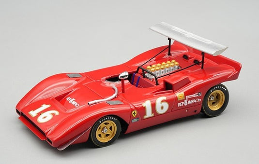 【予約】2026年発売予定FERRARI 612 CAN AM 16号車 1969年 RIVERSIDE CHRIS AMON レッド/ Tecno 1/43 ミニカー