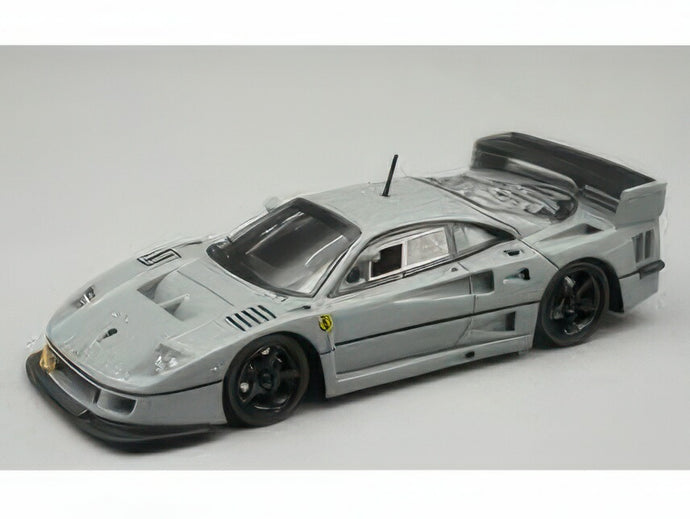 【予約】12月以降発売予定FERRARI F40 LM プレスバージョン 1996 ブラックホイール グリージョメディオ グレー/ Tecno 1/43 100台限定ミニカー