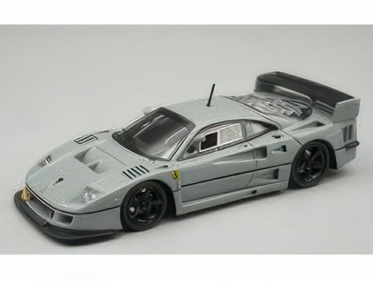 【予約】12月以降発売予定FERRARI F40 LM プレスバージョン 1996 ブラックホイール グリージョメディオ グレー/ Tecno 1/43 100台限定ミニカー