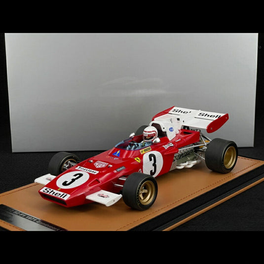 Ferrari 312B2 F1 n3 3位 オランダ ザントフォールトGP 1971/ Tecno 1/18 ミニカー