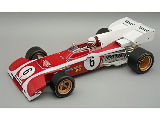 【予約】2025年発売予定FERRARI  F1  312B2 N 6 SOUTH AFRICAN GP フィギュア付き 1971 CLAY REGAZZONI  RED WHITE/Tecno 1/18ミニカー