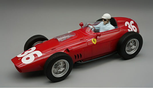 Ferrari 246 256 Dino モナコGP 1960 36 P Hill ドライバーフィギュア付き/ Tecno 1/18
