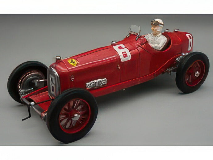 【予約】2025年発売予定ALFA ROMEO F1 P3 ティポB スクーデリア・フェラーリ 6号車 1932年イタリアGP優勝 ドライバーフィギュア付き ドライバー:ルドルフ・カラッチオラ アルファレッド/TECNOMODEL 1/18ミニカー