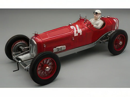 【予約】2025年発売予定ALFA ROMEO F1 P3 ティポB スクーデリア・フェラーリ 24号車 1932年イタリアGP ドライバーフィギュア付き ドライバー:タツィオ・ヌヴォラーリ アルファレッド/TECNOMODEL 1/18ミニカー