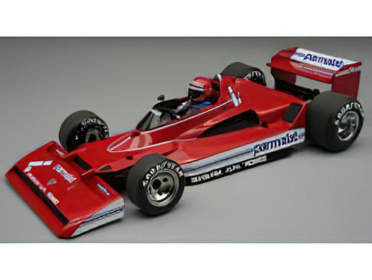 【予約】2025年発売予定ALFA ROMEO F1 ブラバム BT45C 1号車 1978年アルゼンチンGP ドライバーフィギュア付き ドライバー:ニキ・ラウダ レッド/TECNOMODEL 1/18ミニカー