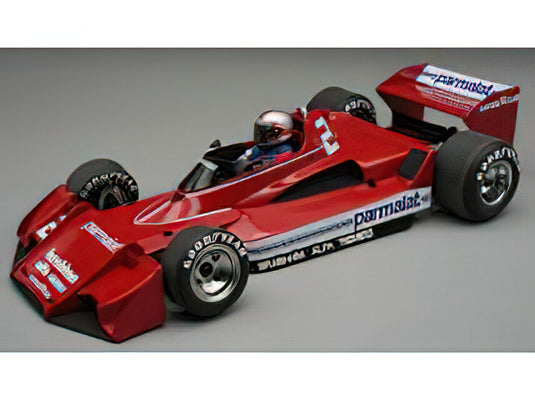 【予約】2025年発売予定ALFA ROMEO F1 ブラバム BT45C 2号車 1978年ブラジルGP ドライバーフィギュア付き ドライバー:ジョン・ワトソン レッド/TECNOMODEL 1/18ミニカー