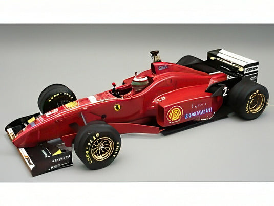 【予約】12月以降発売予定FERRARI F1 F310 N2 スペインGP パイロット付 レインタイヤ 1996 E.アーバイン レッド/ TECNOMODEL 1/18 ミニカー