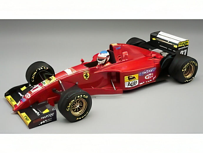 【予約】2026年発売予定FERRARI F1 412T2 27号車 日本GP レインタイヤ フィギュア付 1995 Jean Alesi レッドブラック/ TECNOMODEL 1/18 ミニカー