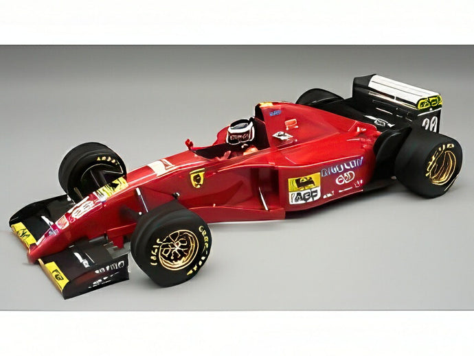 【予約】2026年発売予定FERRARI F1 412T2 28号車 日本GP レインタイヤ フィギュア付 1995 Gerhard Berger レッドブラック/ TECNOMODEL 1/18 ミニカー
