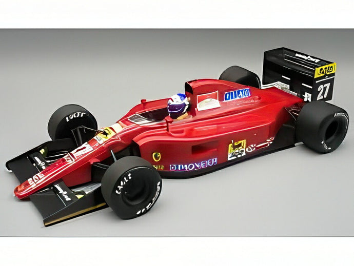 【予約】12月以降発売予定FERRARI F1 642 N27 モナコGP パイロット付 1991 A.プロスト レッドブラック/ TECNOMODEL 1/18 ミニカー