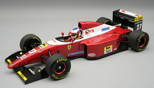 【予約】2026年発売予定FERRARI F1 F93A チーム Scuderia Ferrari N 27 モナコGP (ドライバーフィギュア付) 1993 ジャン・アレジ レッドホワイト / Tecno 1/18 ミニカー