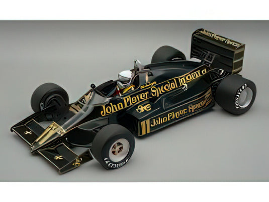 【予約】2025年発売予定LOTUS  F1  94T TEAM JPS N 11 EUROPEAN GP フィギュア付き 1983 ELIO DE ANGELIS  BLACK GOLD/Tecno 1/18ミニカー