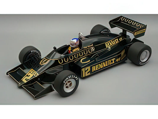 【予約】2025年発売予定LOTUS  F1  94T TEAM JPS N 12 BRITISH GP フィギュア付き 1983 NIGEL MANSELL  BLACK GOLD/Tecno 1/18ミニカー