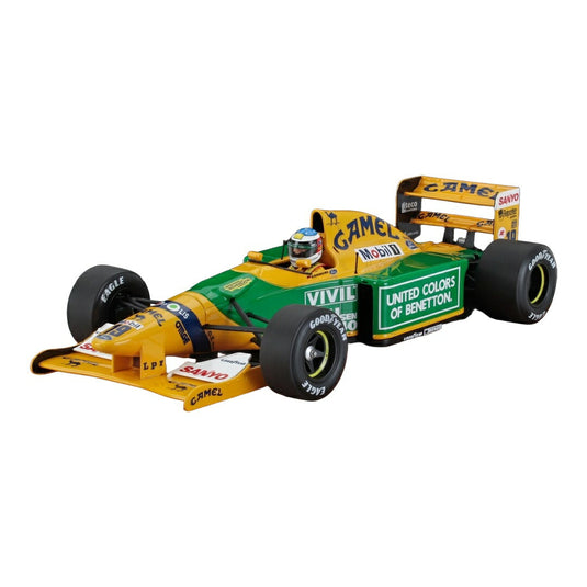 Benettonベネトン F1 B192 Fordフォード #19 1992 ベルギーGP優勝 Michael Schumacher 140台限定 / Tecno 1/18 ミニカー