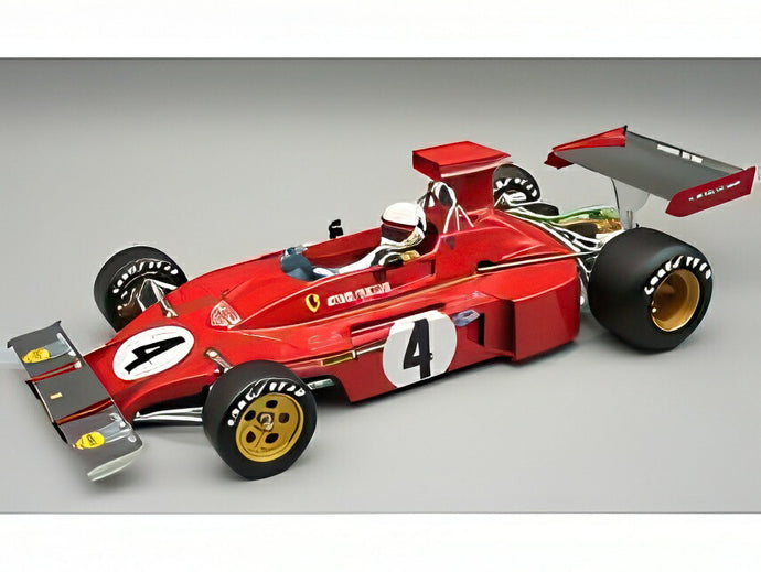 【予約】12月以降発売予定FERRARI F1 312 B3 N4 オーストリアGP パイロット付 1973 A.メルツァリオ レッド/ TECNOMODEL 1/18 ミニカー
