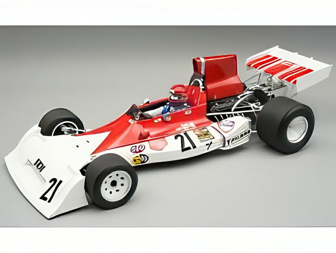 【予約】2026年発売予定BRM F1 P160E 21号車 イタリアGP モンツァ フィギュア付 1973 Niki Lauda ホワイトレッド/ TECNOMODEL 1/18 ミニカー