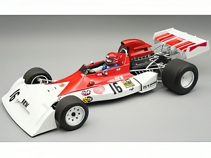 【予約】2026年発売予定BRM F1 P160E 16号車 スペインGP フィギュア付 1973 Niki Lauda ホワイトレッド/ TECNOMODEL 1/18 ミニカー