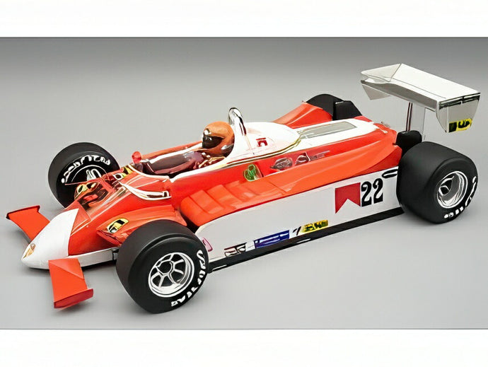 【予約】12月以降発売予定ALFA ROMEO F1 179 N22 オランダGP パイロット付 1980 V.ブランビラ ホワイトレッド/ TECNOMODEL 1/18 ミニカー