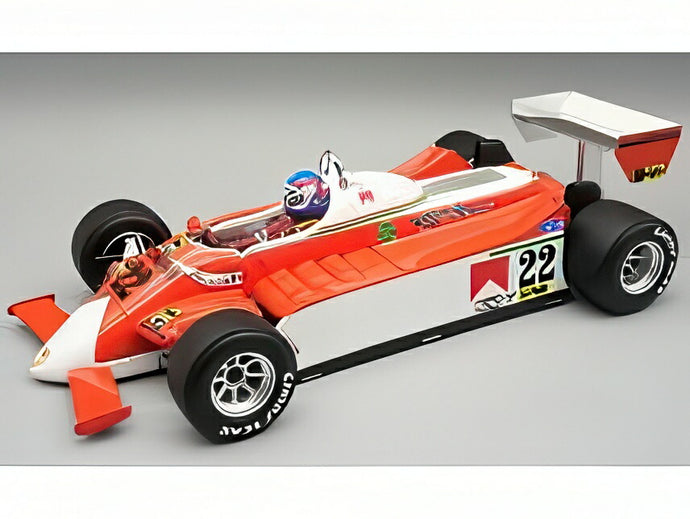 【予約】12月以降発売予定ALFA ROMEO F1 179 N22 モナコGP パイロット付 1980 P.デパイユ ホワイトレッド/ TECNOMODEL 1/18 ミニカー