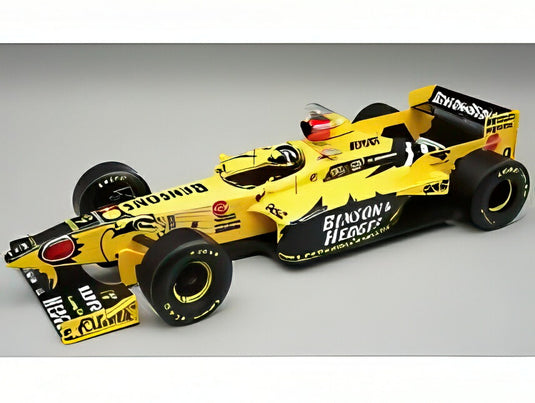【予約】2026年発売予定JORDAN F1 198 HONDA N9 1998年 ベルギーGP 優勝 (フィギュア付) D.ヒル イエロー/ブラック/ TECNOMODEL 1/18 ミニカー