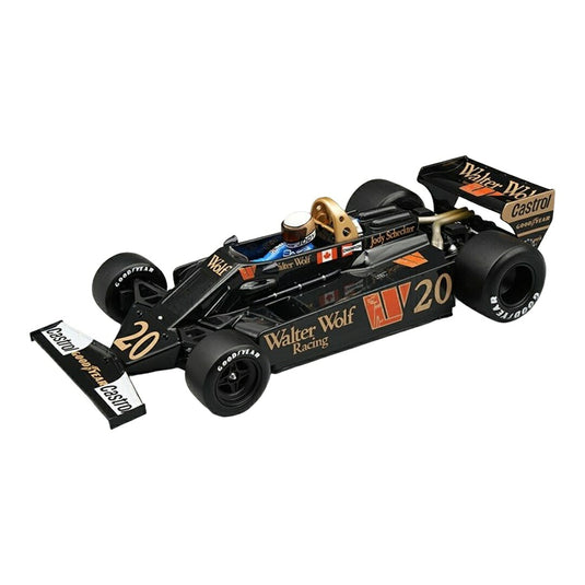 【予約】2026年発売予定 Wolfウォルフ F1 WR5 #20 ドイツGP 1978 Jody Scheckter ブラック 限定版 / Tecno 1/18 ミニカー