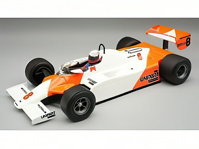 【予約】2026年発売予定McLAREN F1 MP41B FORD 8号車 モナコGP フィギュア付 1982 Niki Lauda ホワイトレッド/ TECNOMODEL 1/18 ミニカー