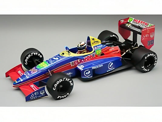【予約】2026年発売予定LOLA F1 LC88 FORD LARROUSSE No.30 モナコGP 1988 P.ALLIOT (フィギュア付) ブルー/レッド/ TECNOMODEL 1/18 ミニカー