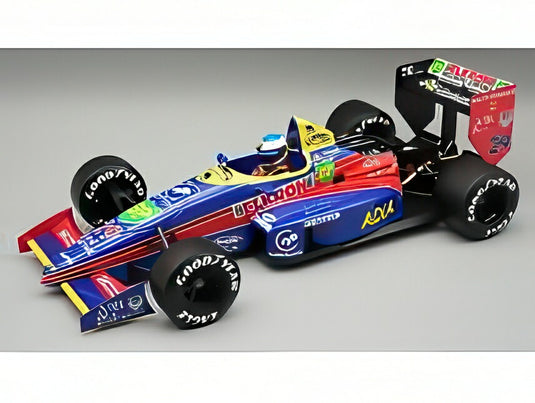 【予約】2026年発売予定LOLA F1 LC88 FORD LARROUSSE No.29 USA GP 1988 Y.DALMAS (フィギュア付) ブルー/レッド/ TECNOMODEL 1/18 ミニカー