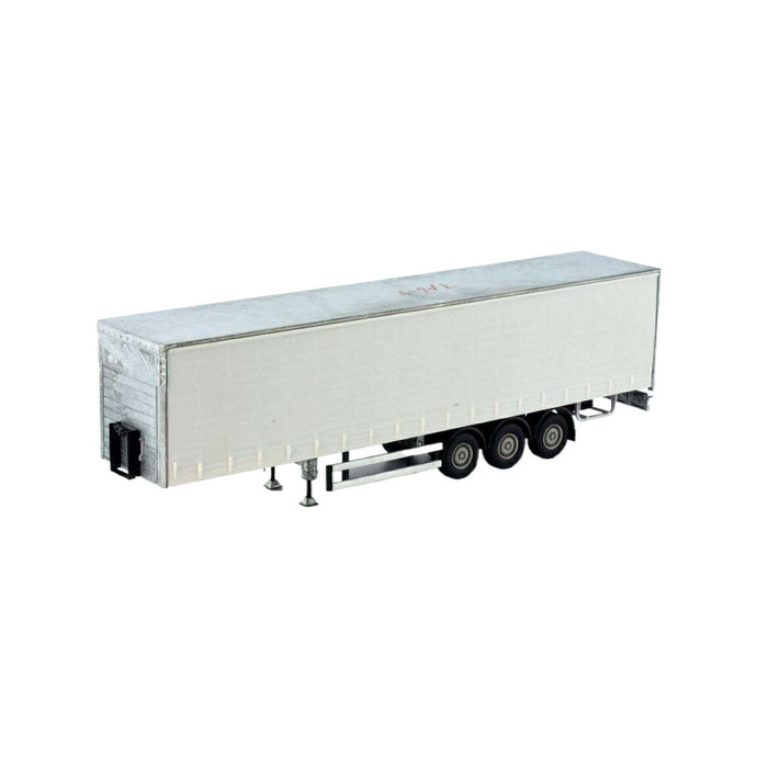 Tekno キット 3軸カーテンサイドセミトレーラー 502-042 79605 トラック1/50 建設機械模型 工事車両