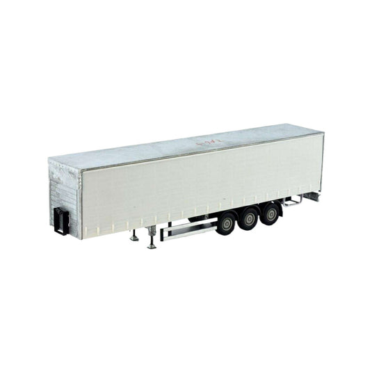 Tekno キット 3軸カーテンサイドセミトレーラー 502-042 79605 トラック1/50 建設機械模型 工事車両