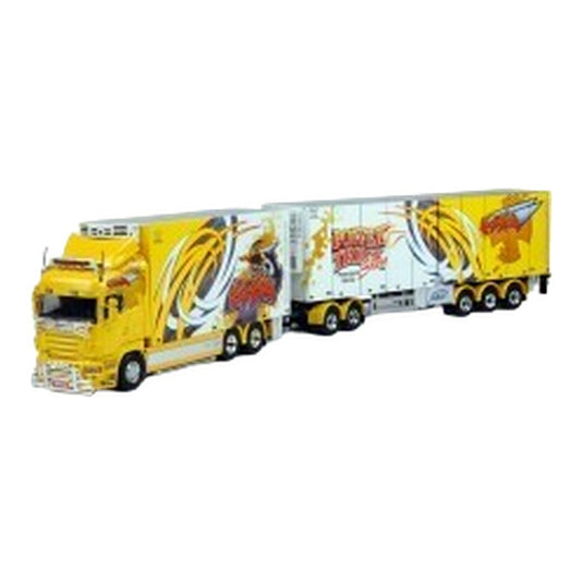 スカニア Scania Rシリーズ スウェディッシュ コンビネーション リスティマー ビー トラック模型 / TEKNO 1/50 ミニカー トラック模型