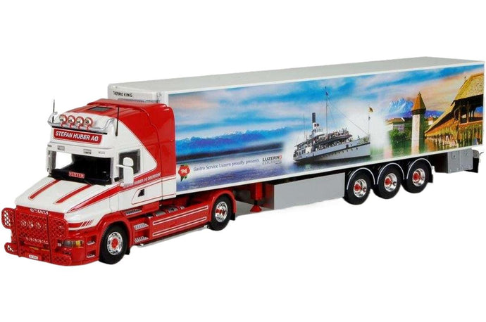 Huber Stefan Scania 4 Torpedo Topline トラクタ / Tekno 1/50 建設機械模型 工事車両