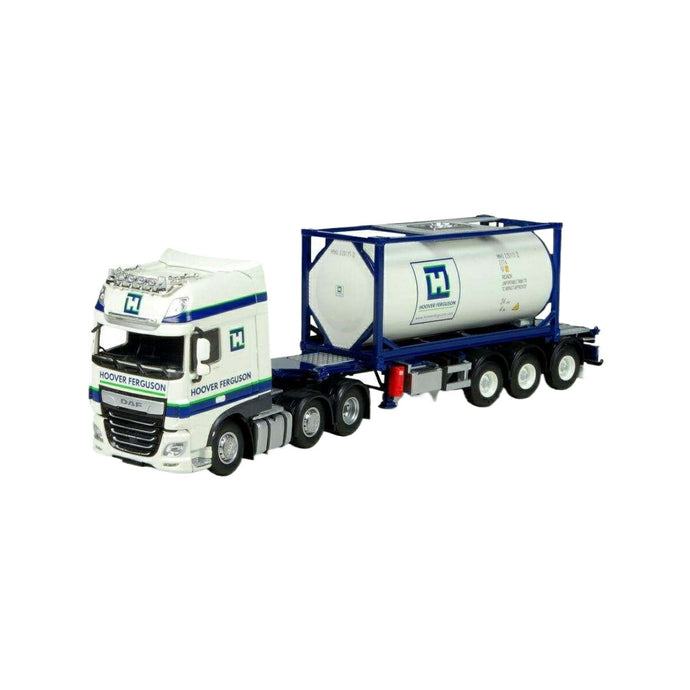 Tekno Hoover Ferguson DAF XF ユーロ6 スーパースペースキャブ タンクトレーラー 75260 トレーラー1/50 建設機械模型 工事車両